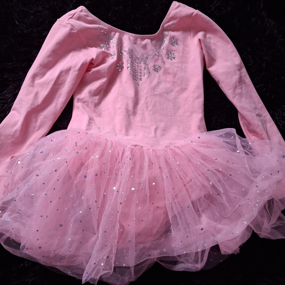 Sparkling Pink Tutu Dress for Kids